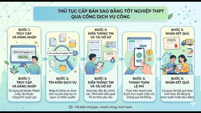 Bảng Tra Cứu Thời Gian, Lệ Phí Và Địa Điểm Trích Lục Hồ Sơ Văn Bằng THPT Toàn Quốc